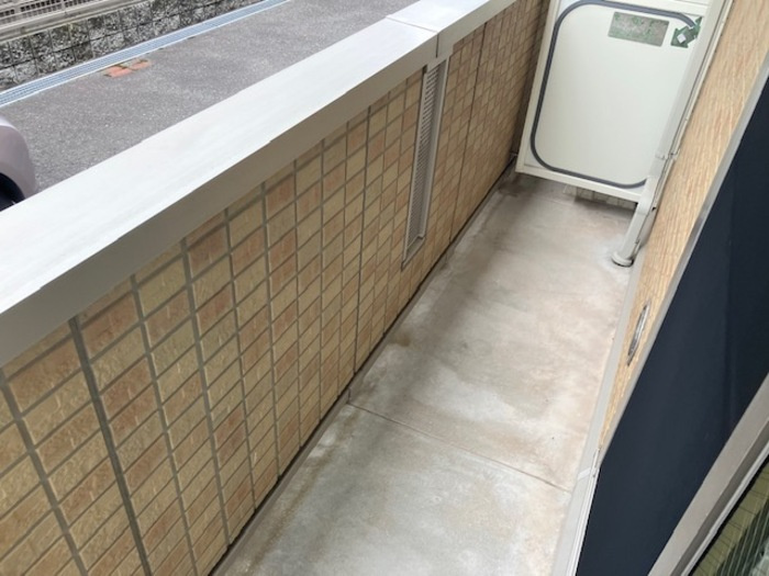 オンリーワン古新開のバルコニー