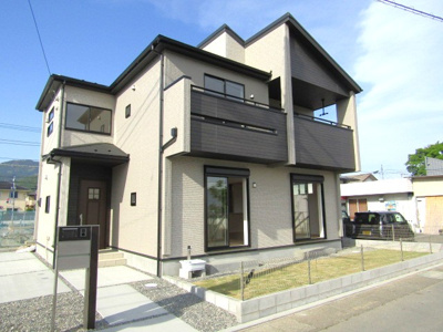 【外観】 | ブルーミングガーデン甲府市里吉4丁目　1号棟 | おしゃれな外観です