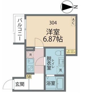 【間取り】 | カインドネス海老名Ⅱ