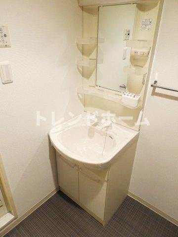 アスヴェル江戸堀の独立洗面台|選べる家電プランあり！！