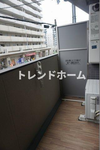 レオンコンフォート難波アッシュのバルコニー|選べる家電プランあり！！