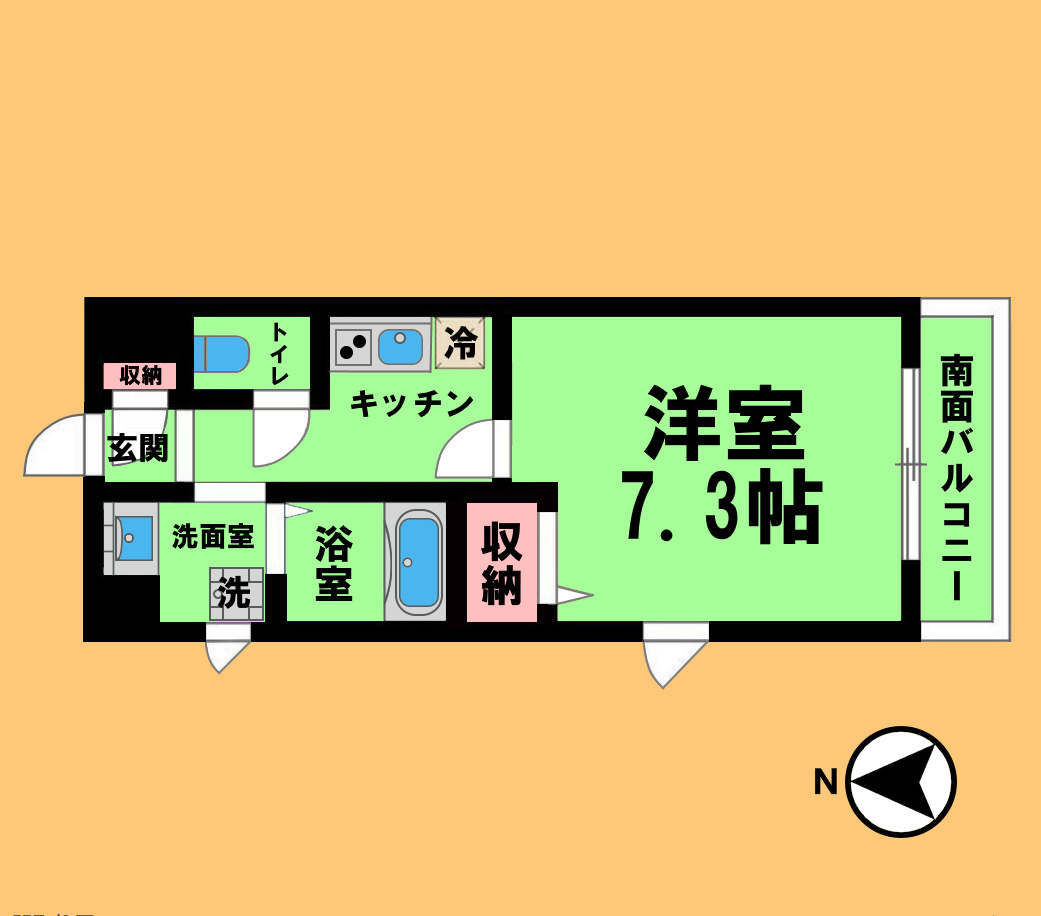 ローズウッド・コートの間取り