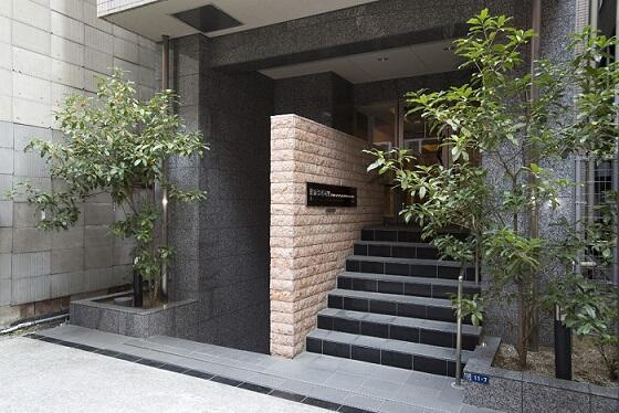 レジディア日本橋人形町のエントランス| 