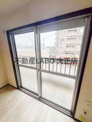 さくらハイツのバルコニー