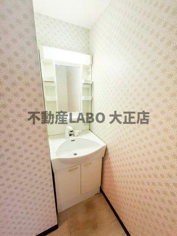 さくらハイツの独立洗面台