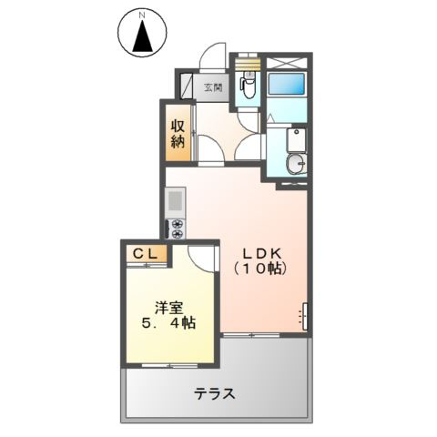 エミスフェールの間取り