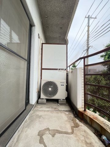 メゾン王子のバルコニー