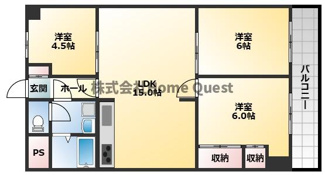 【間取り】 | シャトー寿楽