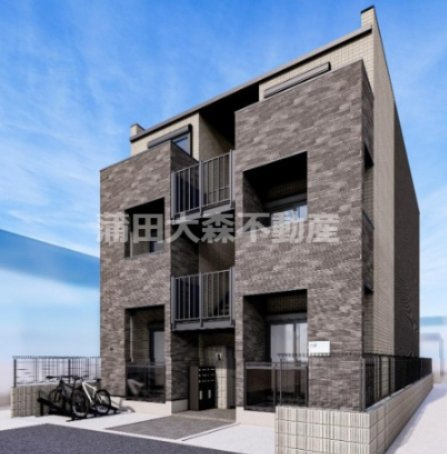 TS.蒲田の外観パース