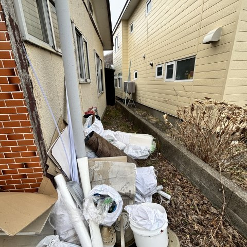 登別美園町3丁目24-11戸建てのエントランス