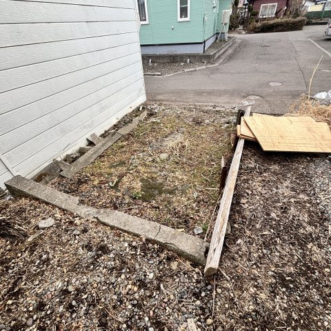 登別美園町3丁目24-11戸建ての庭