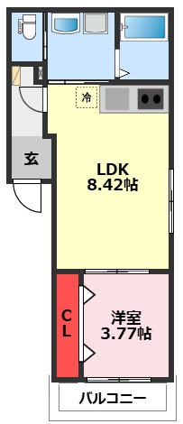 RIZE柏たなかⅡの間取り