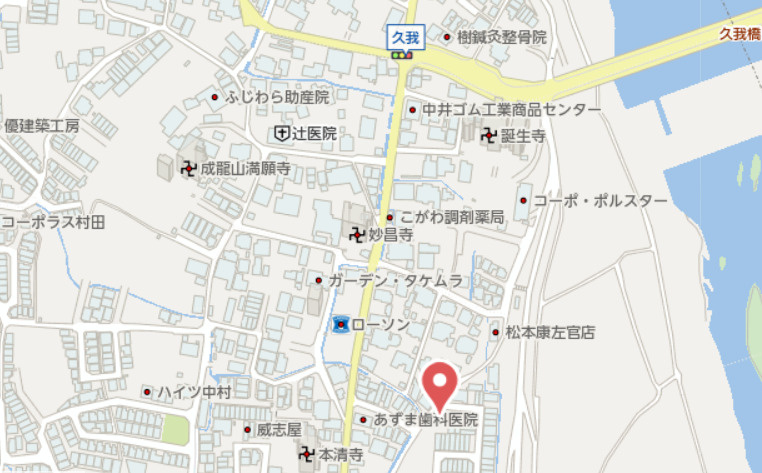 京都市伏見区久我御旅町　新築戸建の地図