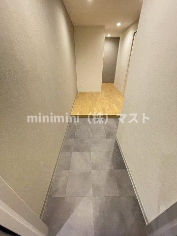 リブウッド大阪城の玄関