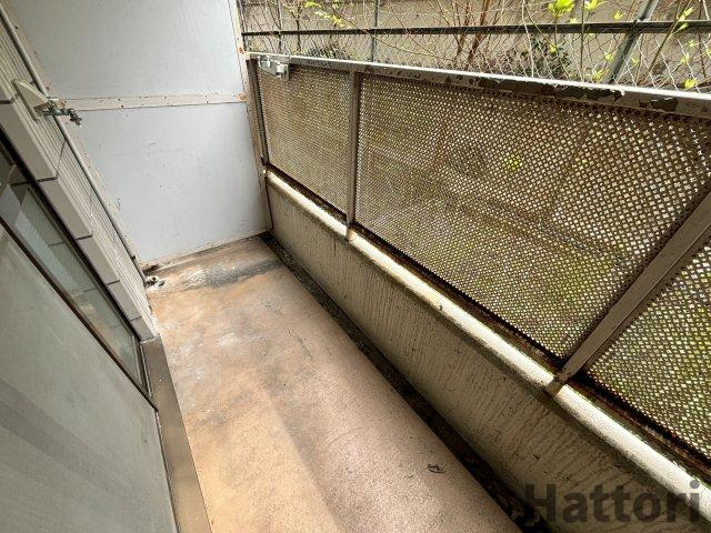 第二福井マンションのバルコニー