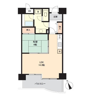 【間取り】 | 琵琶湖アーバンリゾートⅡ番館