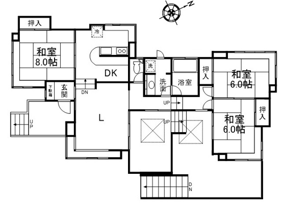【間取り】 | 東急天城高原別荘地　戸建