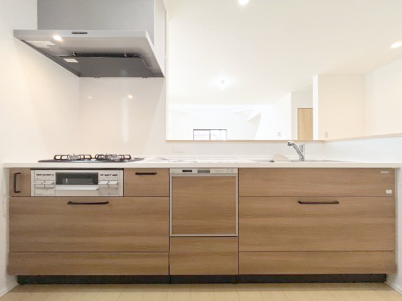 『八王子市新築戸建て』八王子市北野台4-1281-34【仲介手数料無料】のキッチン|～仲介手数料無料☆八王子ひなた不動産～　八王子市北野台　新築戸建て