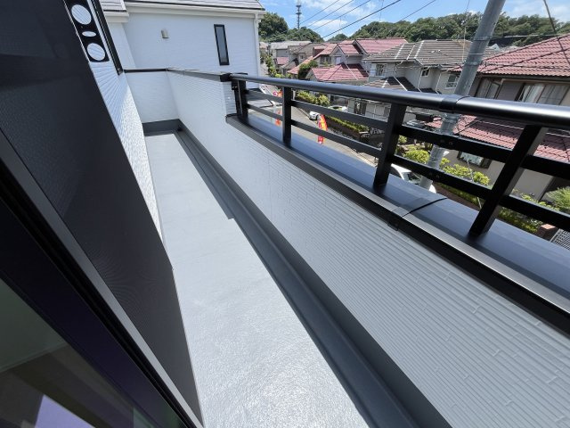 『八王子市新築戸建て』八王子市北野台4-1281-34【仲介手数料無料】のバルコニー|～仲介手数料無料☆八王子ひなた不動産～　八王子市北野台　新築戸建て