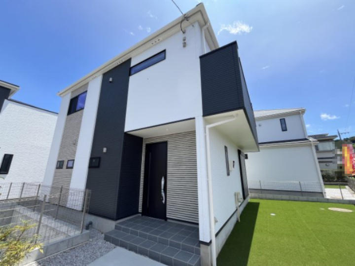 祝　成約済み　八王子市　北野台４丁目　新築戸建ての外観|～仲介手数料無料☆八王子ひなた不動産～　八王子市北野台　新築戸建て