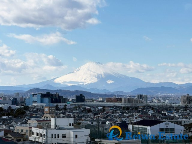 パレステージ茅ヶ崎Ⅱの展望|お天気の良い日には富士山が望めます♪
