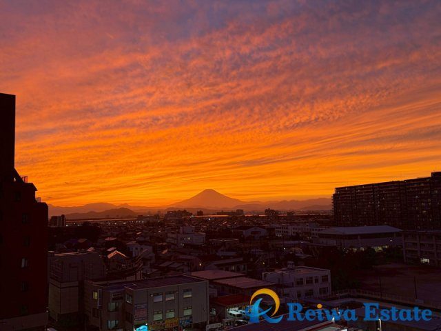 パレステージ茅ヶ崎Ⅱの展望|お天気の良い日には富士山が望めます♪