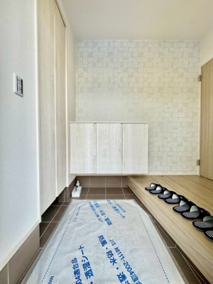 【玄関】 | ☆安芸区矢野西4丁目　新築分譲☆