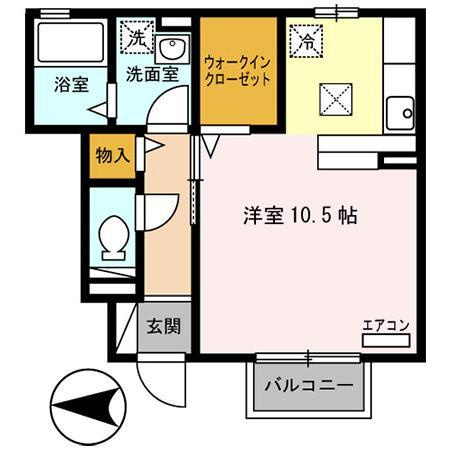 アガットの間取り