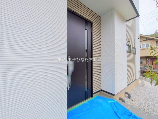 祝　成約済み　八王子市　北野台４丁目　新築戸建ての外観|～仲介手数料無料☆八王子ひなた不動産～　八王子市北野台　新築戸建て