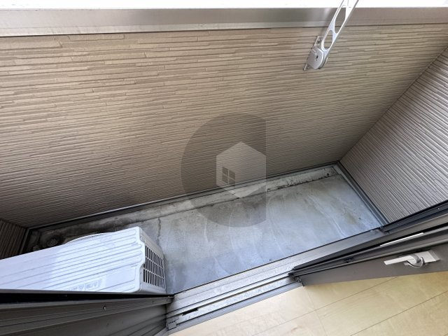 フジパレス河内花園2番館のバルコニー