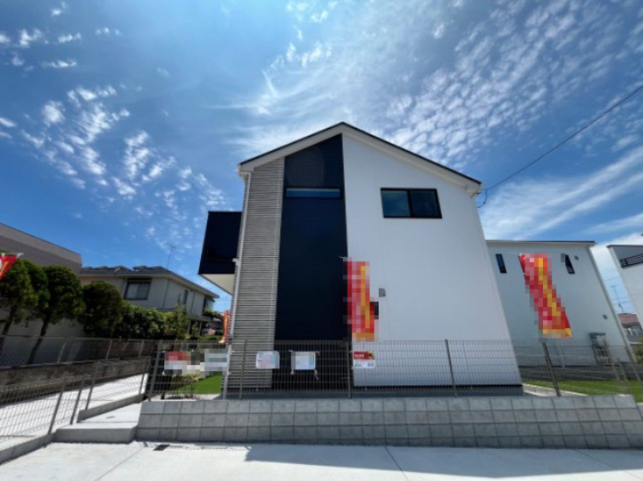 祝：成約済み　八王子市　北野台４丁目　新築戸建ての外観|～仲介手数料無料☆八王子ひなた不動産～　八王子市北野台　新築戸建て