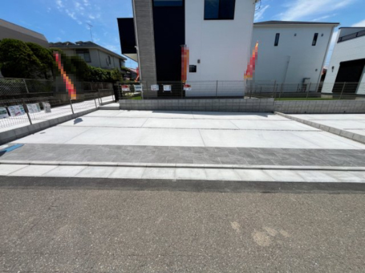 祝：成約済み　八王子市　北野台４丁目　新築戸建ての駐車場|～仲介手数料無料☆八王子ひなた不動産～　八王子市北野台　新築戸建て