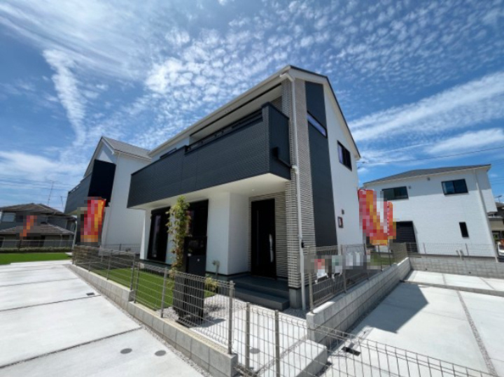 祝：成約済み　八王子市　北野台４丁目　新築戸建ての外観|～仲介手数料無料☆八王子ひなた不動産～　八王子市北野台　新築戸建て