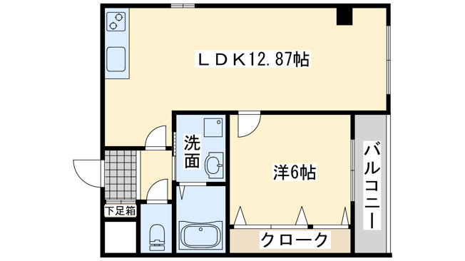 【間取り】 | ウエムラグレース忠岡町
