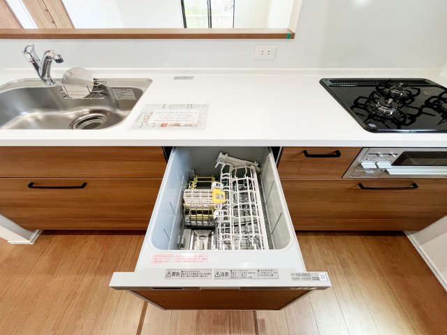 『八王子市新築戸建て』八王子市北野台4-1281-34【仲介手数料無料】のキッチン|～仲介手数料無料☆八王子ひなた不動産～　八王子市北野台　新築戸建て