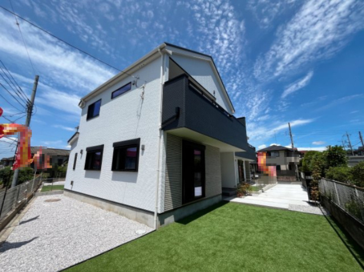 『八王子市新築戸建て』八王子市北野台4-1281-34【仲介手数料無料】の外観|～仲介手数料無料☆八王子ひなた不動産～　八王子市北野台　新築戸建て