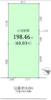 【土地図】 | 羽村神明台１丁目売地