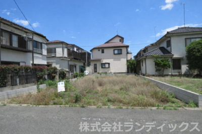 【外観】 | 羽村神明台１丁目売地 | 敷地面積約６０坪あり、南道路に面しています