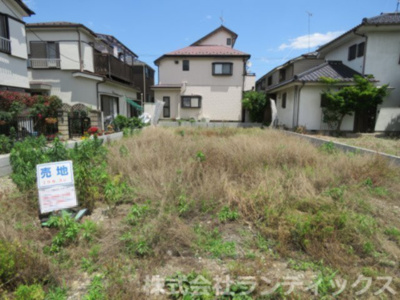 【外観】 | 羽村神明台１丁目売地 | 敷地面積約６０坪あり、南道路に面しています