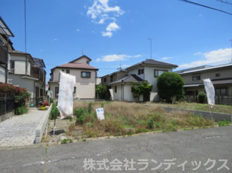【外観】 | 羽村神明台１丁目売地 | 敷地面積約６０坪あり、南道路に面しています