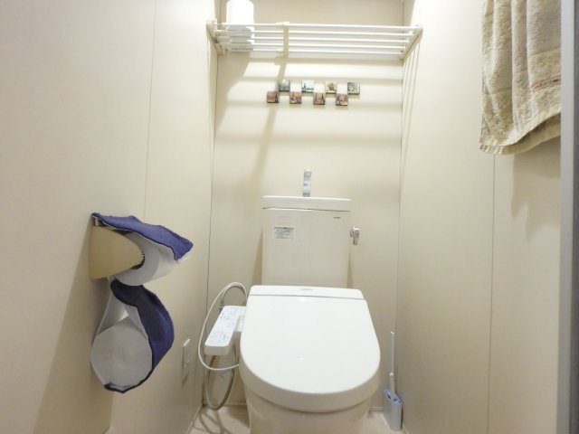 アステム芦屋Ｃ棟のトイレ|落ち着いたトイレです