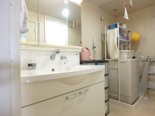 アステム芦屋Ｃ棟の洗面所|使いやすい洗面所です