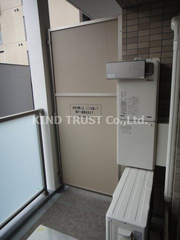 レオンコンフォート梅田北のバルコニー|広々としたバルコニーです