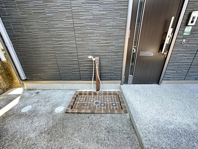 シャーメゾン・サンセイのエントランス