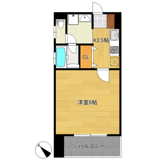 【間取り】 | グランビューYSR博多駅前 | 現況優先。