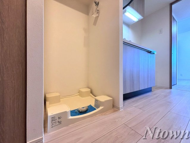 【設備】 | メイクス名駅南Ⅱ | 洗濯機置き場です