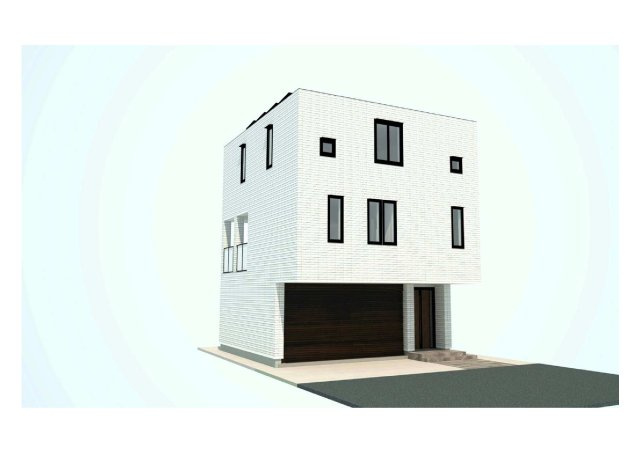 田中町1丁目　古家付き土地の完成予想図|建築参考外観1