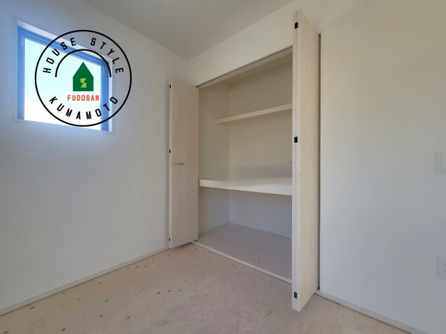 熊本市南区富合町杉島第1-2棟（2号棟）　の収納|収納には困りません。