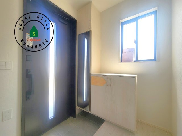 熊本市南区富合町杉島第1-2棟（2号棟）　の防犯設備|二重ロックでしっかり防犯対策ができます。