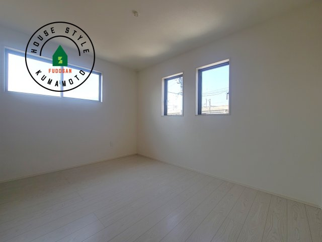 熊本市南区富合町杉島第1-2棟（5号棟）　の子供部屋|穏やかな光が差し込む室内には、穏やかな時間が流れます。